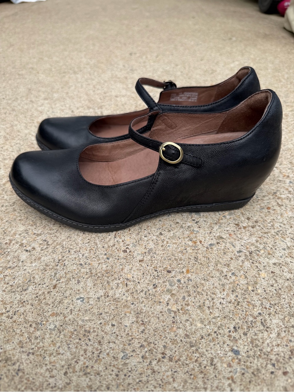 Dansko Women's Loralie Leather Round Toe Ankle Strap Mary Jane - Picture 10 of 13
